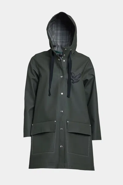 Stutterheim Women's Raincoat In Green