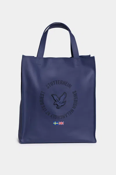 Stutterheim Tote Bag In Blue