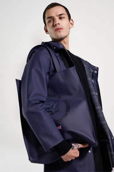 Stutterheim Tote Bag In Blue