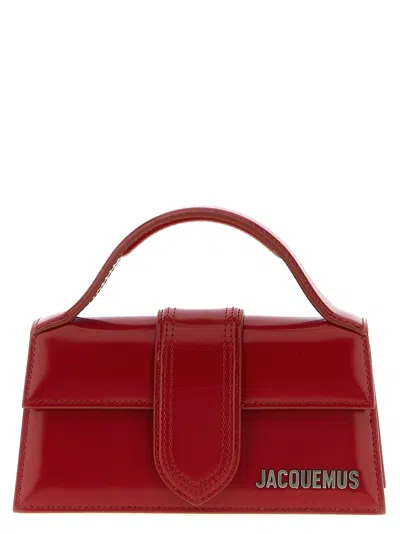 Jacquemus Red Bambino Crossbody Bag In Red