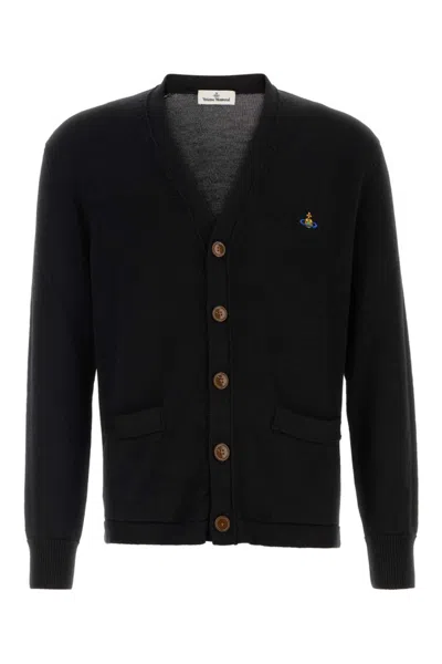 Vivienne Westwood Cardigan "alex" In Black