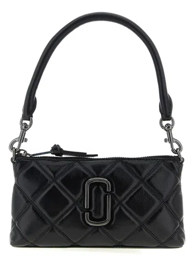 Marc Jacobs Borsa A Spalla In Pelle Nera  Donna In Black