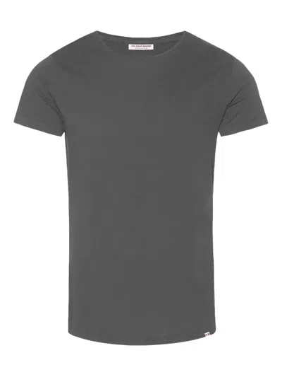 Orlebar Brown Crew-neck Short-sleeve T-shirt In Gray