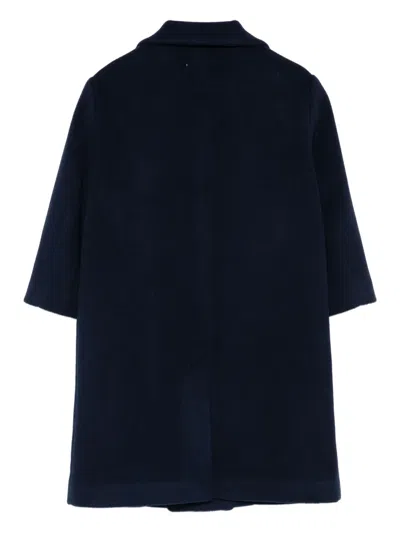 双排扣五分袖外套