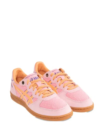 Asics Skyhand Lace-up Sneakers In Pink