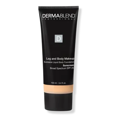 Dermablend Leg And Body Makeup - 40w Medium Golden In Transparent