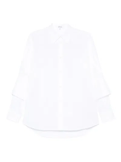 Loewe Cotton Shirt In White