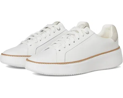 Cole Haan Grandprø Topspin Sneakers In White-dove