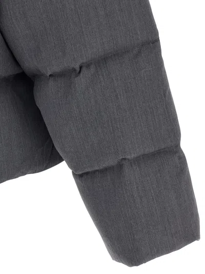 Entire Studios Mml Puffer Down Jacket In Gray