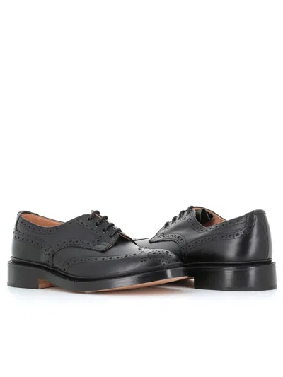 Tricker's Brogues Bourton In Black