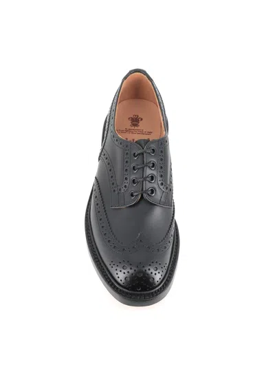Tricker's Brogues Bourton In Black