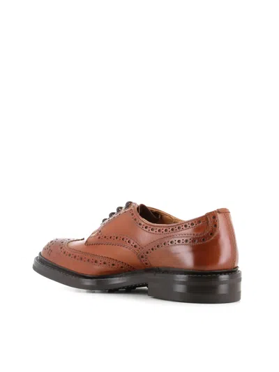 Tricker's Bourton Brogue Derby Shoes In Brown
