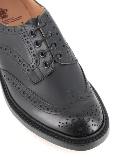 Tricker's Brogues Bourton In Black