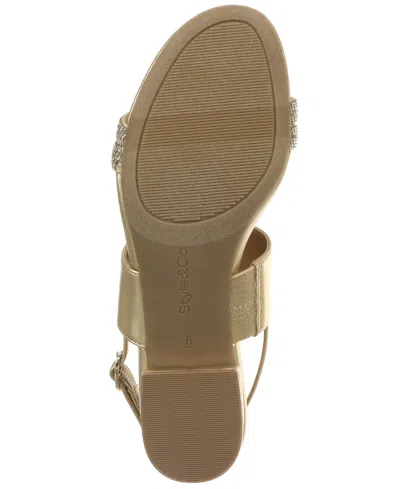 Style & Co Women's Selbiee Block Heel Sandals, Created For Macy's In Multi