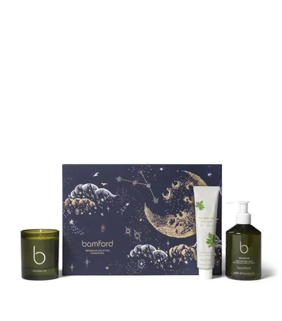 Bamford Geranium Uplifting Gift Set In Multi
