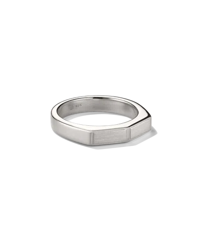 Mejuri Summit Band In Metallic