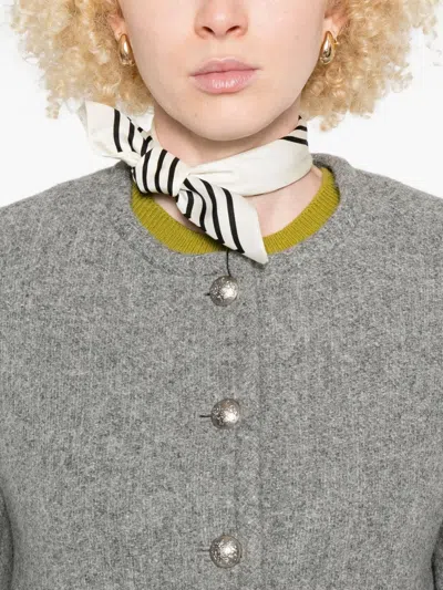 Dunst Button-detailed Patch-pocket Jacket In Gray