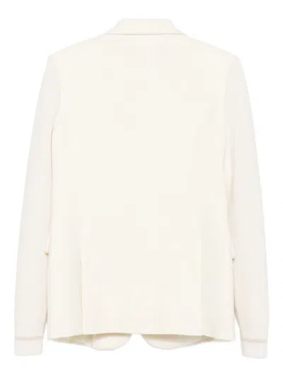 Eleventy Wool Blazer In Neutral