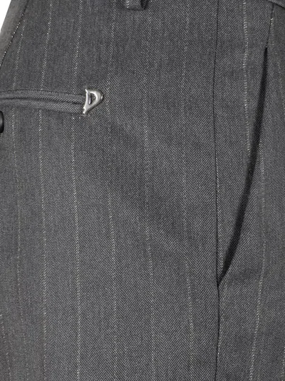 Dondup Trousers In Gray