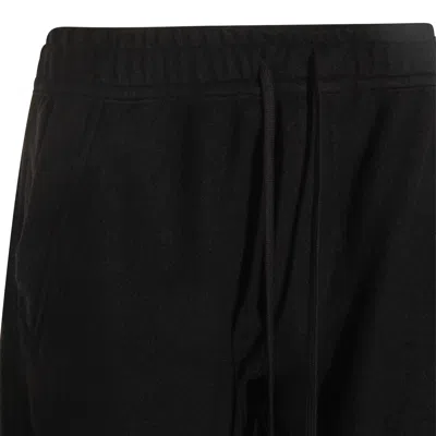 Thom Krom Drawstring Wool Trousers In Black