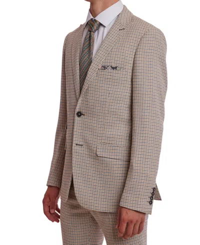 Paisley & Gray Men's Ashton Slim Fit Plaid Jacket In Multi