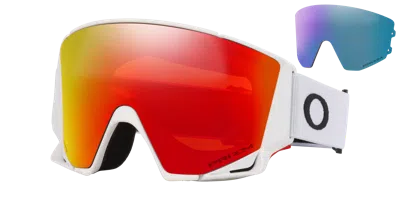 Oakley Flow Scape™ M (low Bridge Fit) Snow Goggles In Multi