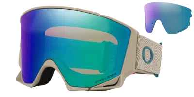 Oakley Flow Scape™ L (low Bridge Fit) Snow Goggles In Green