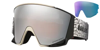 Oakley Flow Scape™ L (low Bridge Fit) Colby Stevenson Signature Series Snow Goggles In Gray