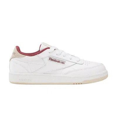 Pre-owned Reebok Club C Little Kid 'chalk Stucco' | White | Kid's Size 3