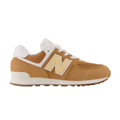 Pre-owned New Balance 574 Big Kid 'nb Athletics - Tobacco' | Brown | Kid's Size 3.5