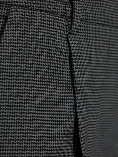 千鸟格纹长裤