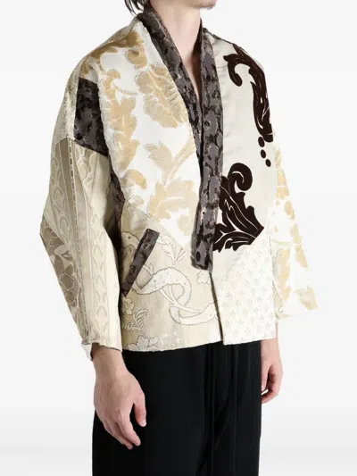 Emergency Room Patchwork Jacket In Neutral