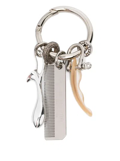 Benedetta Bruzziches Comb-charm Keyring In Multi