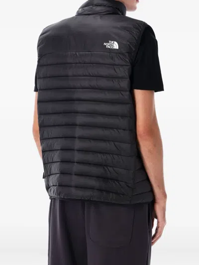 The North Face Men Black Logo Puffer Vest, Xl Luxury Jackets For Men Darveys In Black
