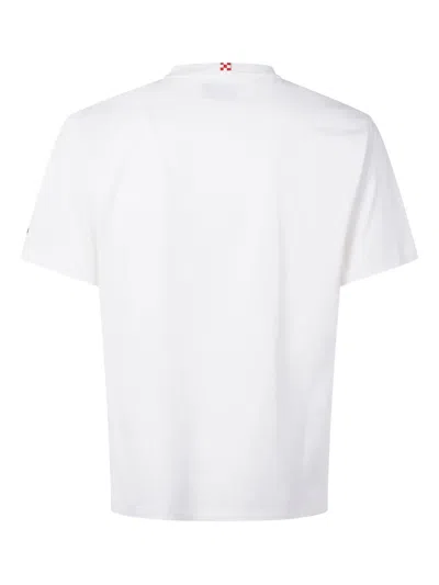 Mc2 Saint Barth Embroidered-design T-shirt In White