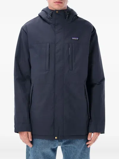 Patagonia Isthmus Hooded Parka In Black