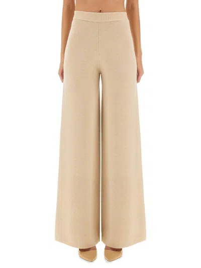 Max Mara Fagus Trousers In Neutral