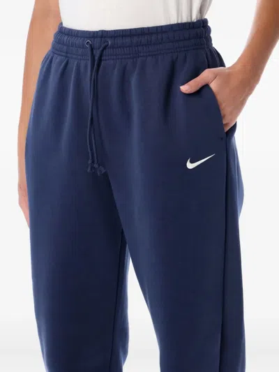 Nike Sportswear Phoenix Fleece High-waisted Oversized Sweatpants In Blue