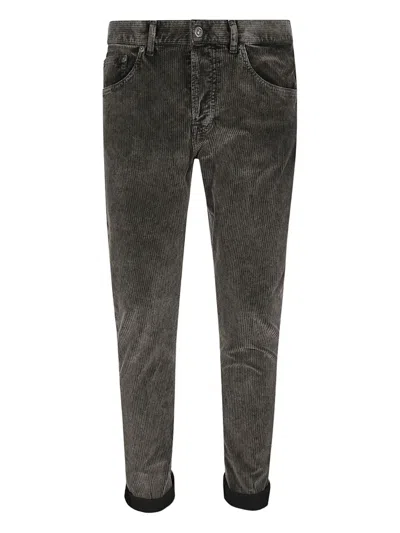 Dondup Corduroy Pants In Gray