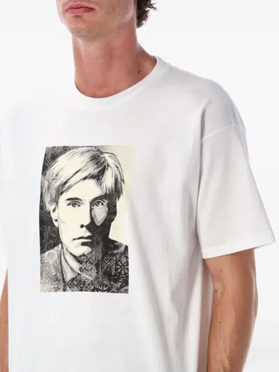 Obey Warhol Classic T-shirt In White