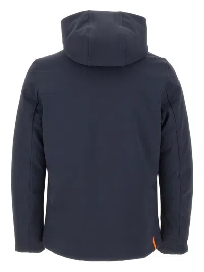 Rrd Hooded Padded Jacket In Blue