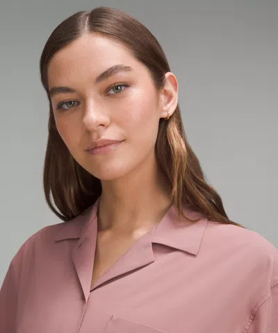 Lululemon Button-down Shirt In Pink