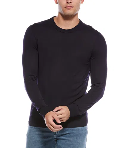 Hugo Boss Lope Crewneck Sweater In Blue