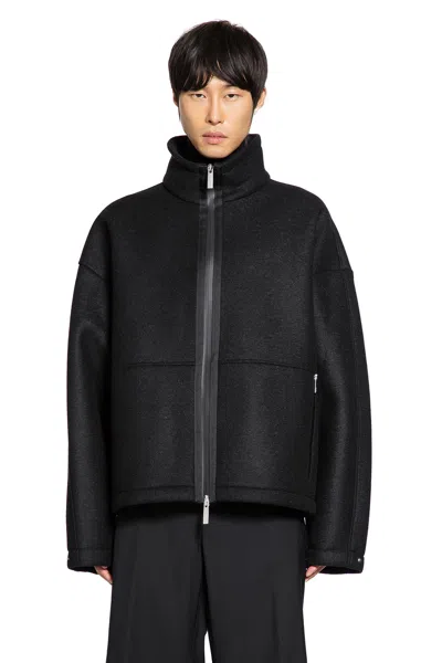 Herno Zip-fastening Jacket In Black