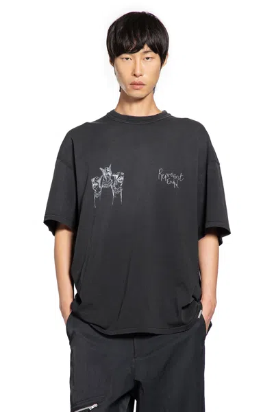 Represent Hand Drawn Thoroughbred T-shirt In Gray