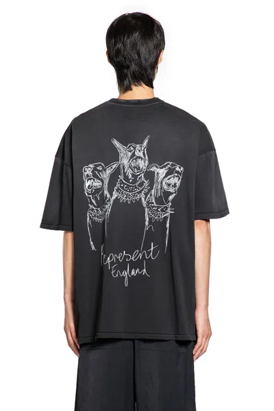 Represent Hand Drawn Thoroughbred T-shirt In Gray