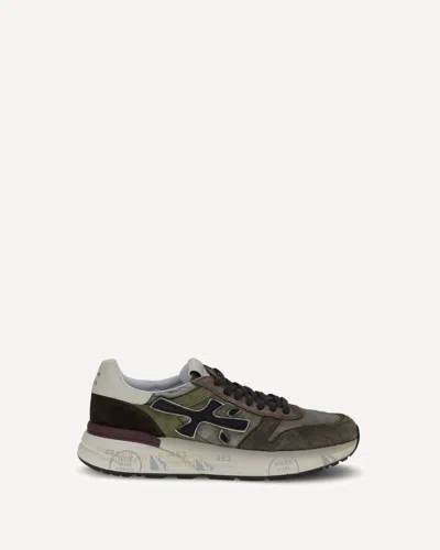 Premiata Sneaker Mick 7717 Military Green In Multi