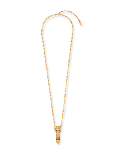 Chloé Victorian Elixir Pendant Necklace In Gold