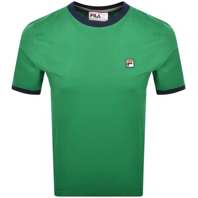 Fila Vintage Marconi T Shirt Green In Green