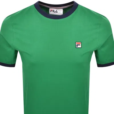Fila Vintage Marconi T Shirt Green In Green